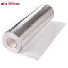 Kitchen Wallpaper Wall Stove Aluminum Foil Oil-proof Stickers Anti-fouling High-temperature Self-adhesive Croppable Wall Sticker