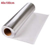 Kitchen Wallpaper Wall Stove Aluminum Foil Oil-proof Stickers Anti-fouling High-temperature Self-adhesive Croppable Wall Sticker